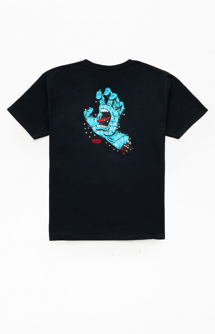 Santa Cruz Kids Stranger Things Screaming Lights T-Shirt