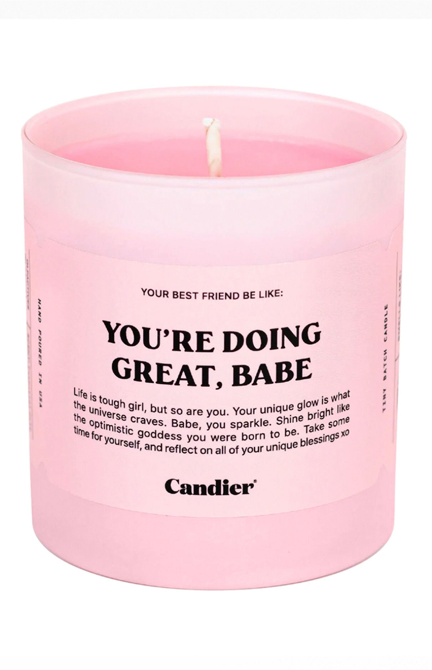 Candier You're Doing Great Candle