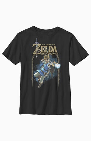 Kids The Legend of Zelda Wild Arch T-Shirt image number 1