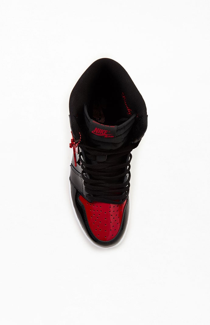 Air Jordan 1 Retro High OG Patent Bred Shoes | PacSun