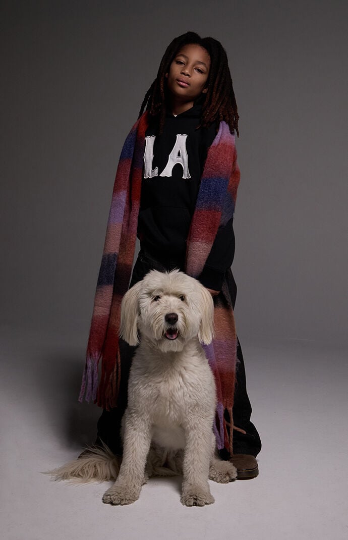 Pacsun Kids LA Applique Hoodie