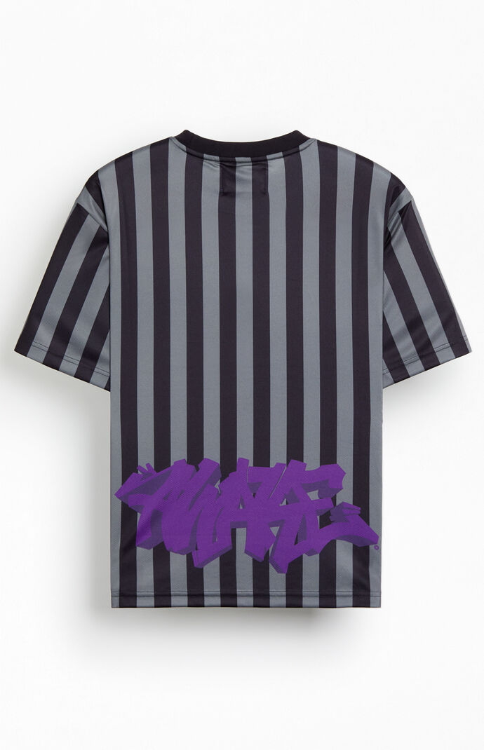 Awake NY Striped Short Sleeve Soccer Jersey