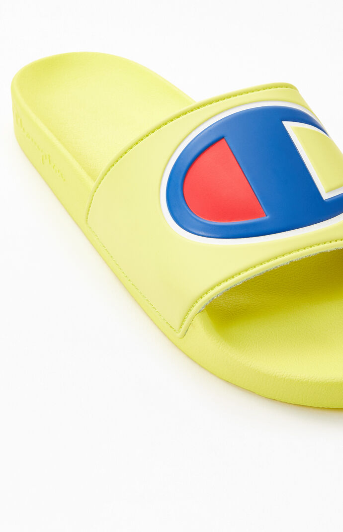 Yellow IPO Slide Sandals