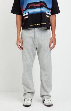 Gray Johnny Fleece Straight Sweatpants image number 2