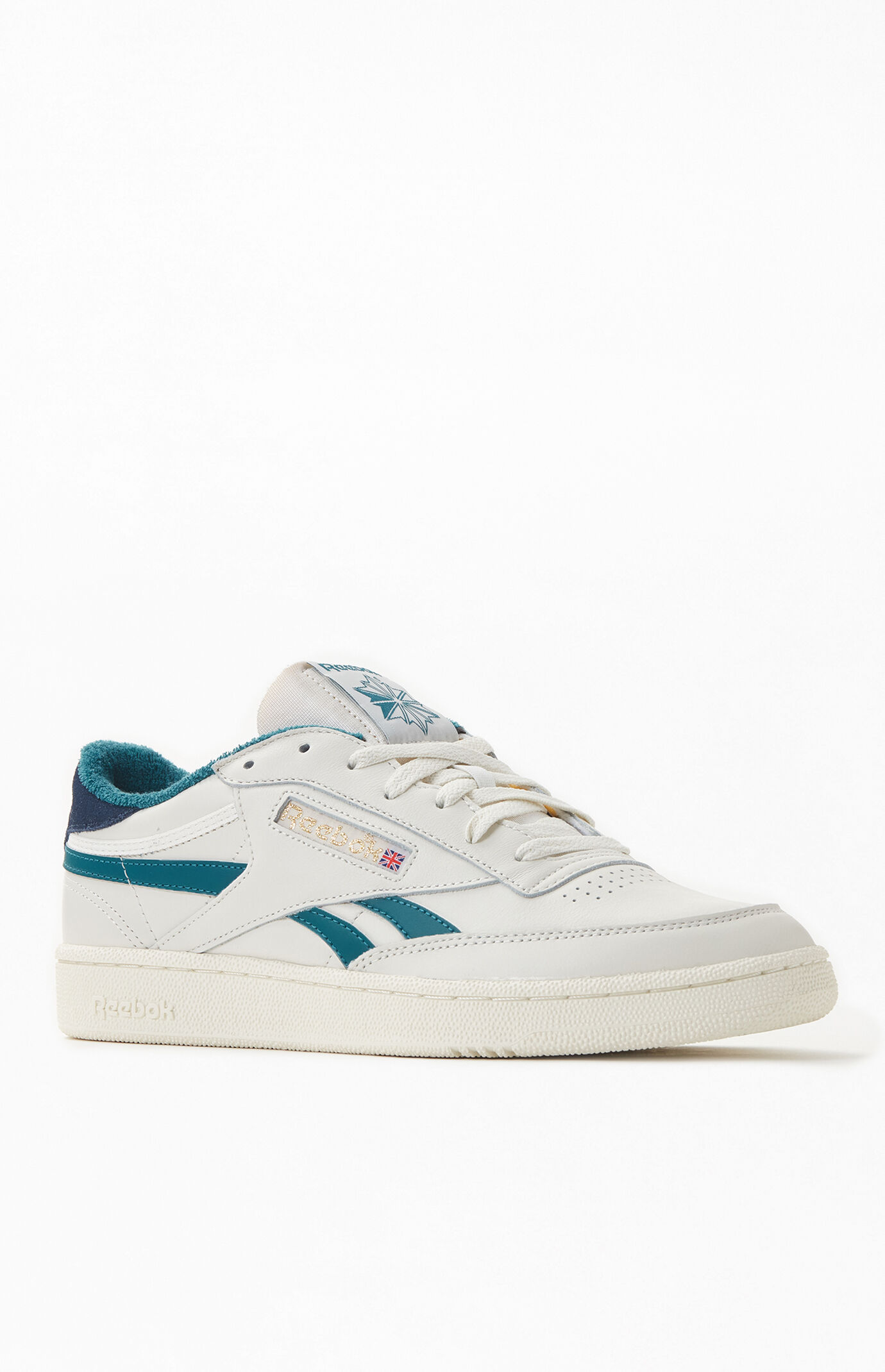 Reebok off white & blue club c revenge shoes hotsell
