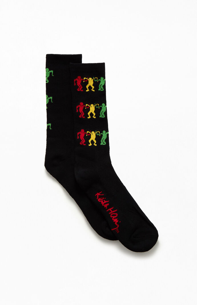 Keith Haring Crew Socks