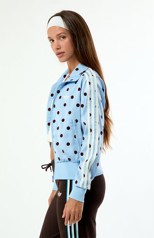 Blue Satin Firebird Track Jacket image number 3