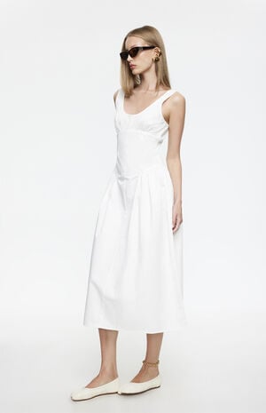 Luna Rosa Poplin Maxi Dress image number 2