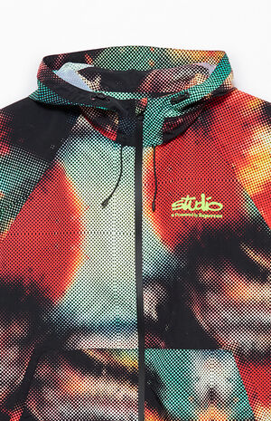 Hooded Nylon Jacket image number 3