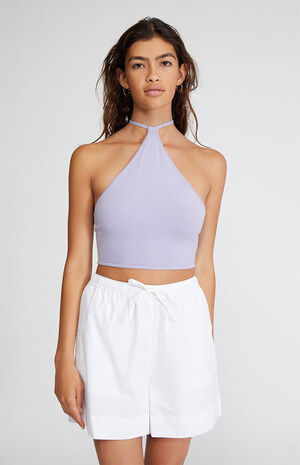 Knit Halter Top image number 1