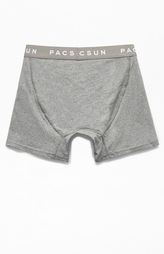Light Gray Jacquard Boxer Briefs