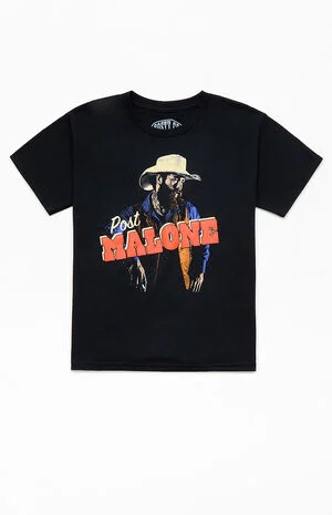 Kids Post Malone Cowboy Hat T-Shirt image number 1