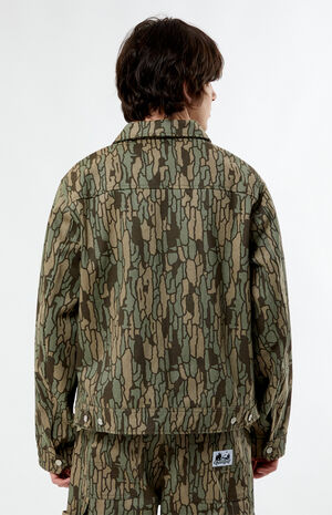Bark Camo Bull Denim Jacket image number 4