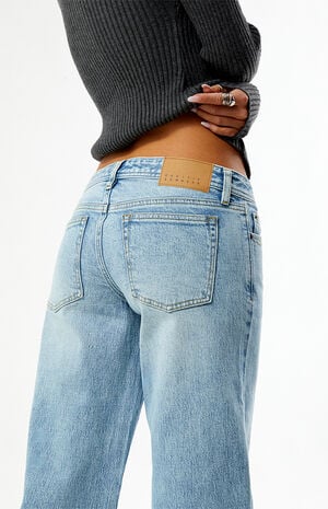 Kaia Ultimate Low Rise Baggy Jeans Light Blue image number 5