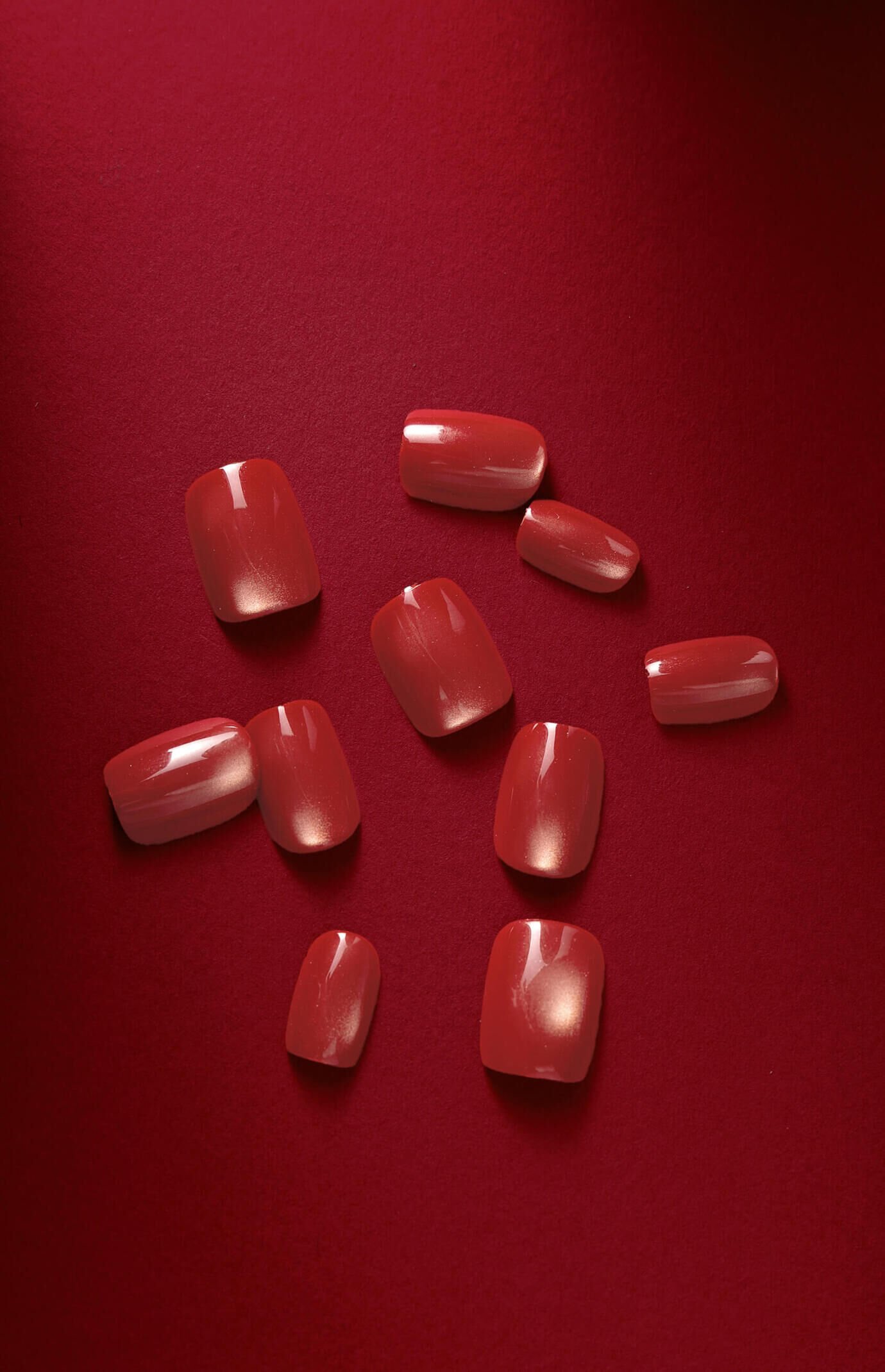 NEVER HAVE I EVER Basic But Make It Boss Square Press-On Nails