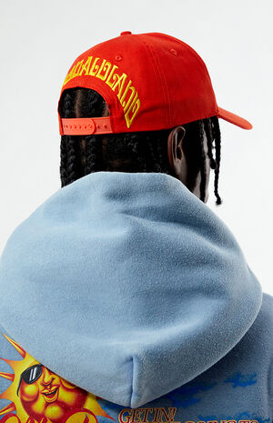 Red Big Logo Snapback Hat image number 2