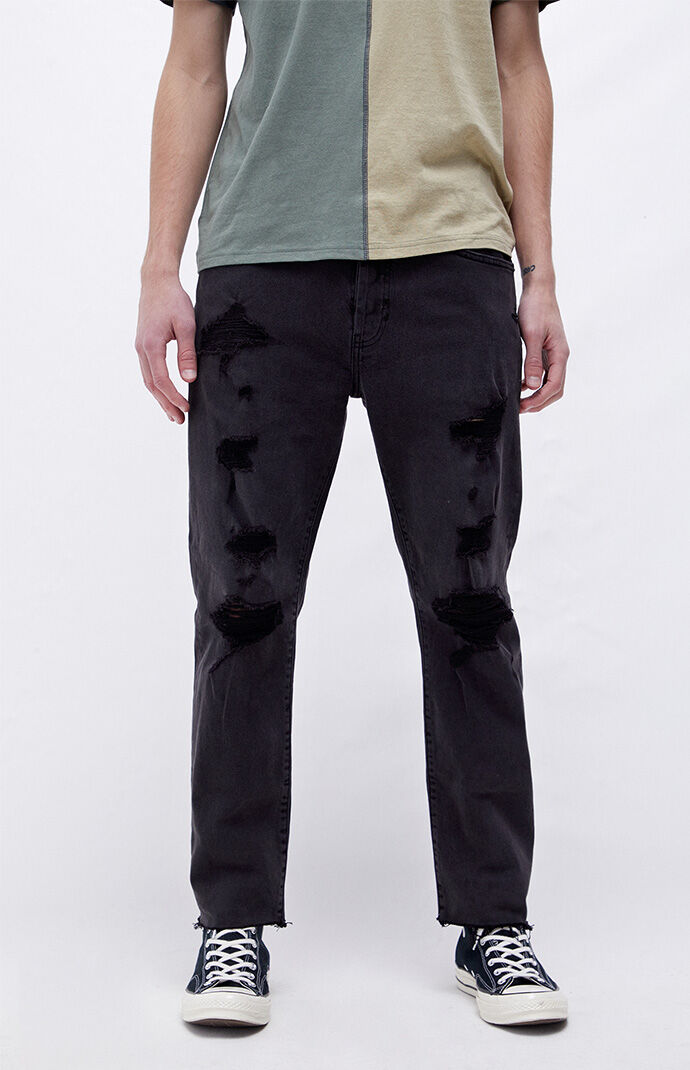 Pacsun black jeans best sale
