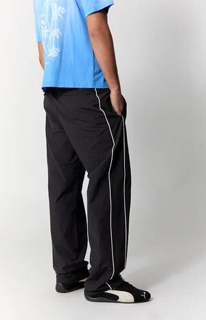 Black Bolton Baggy Track Pants image number 4
