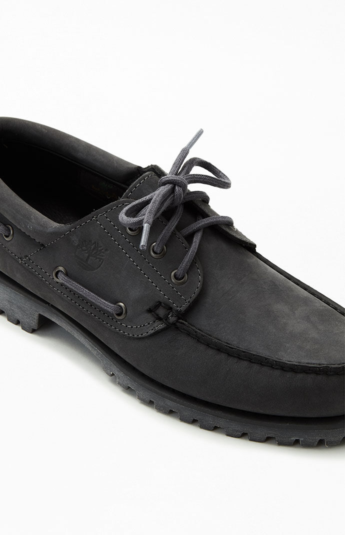 【美品】Timberland END. 3 EYE LUG ブラック レザー Timberland TIMBERLAND ティンバーランド AUTHENTICS 3EYE