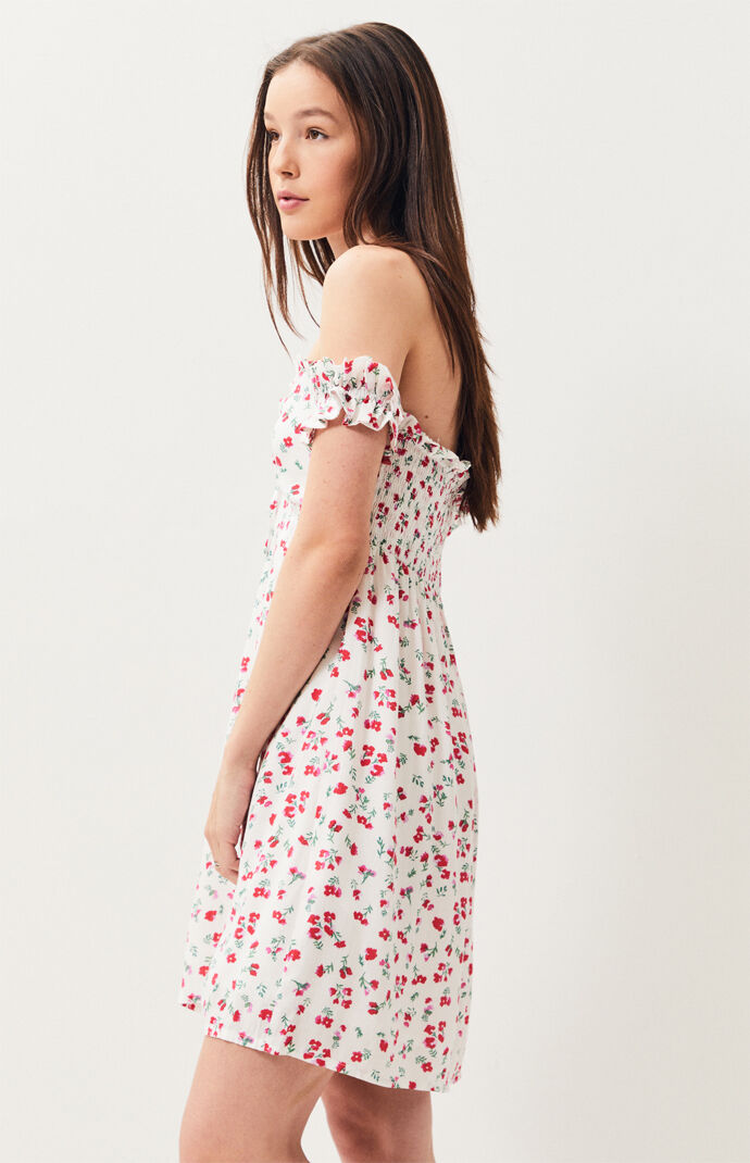 Burma Bloom Mini Dress
