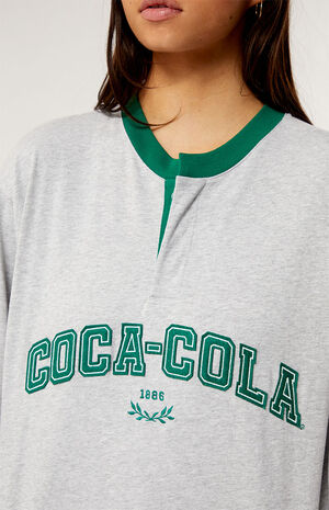 By PacSun Vintage Quarter Snap Long Sleeve T-Shirt image number 2