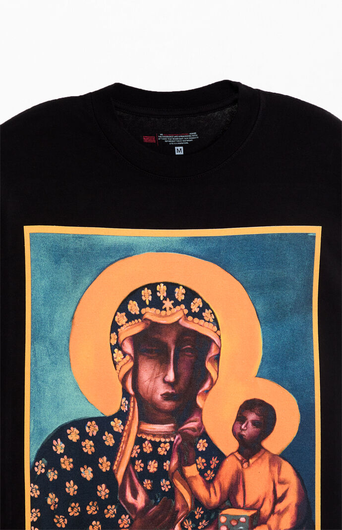 The Marathon Clothing Black Madonna T-Shirt | PacSun