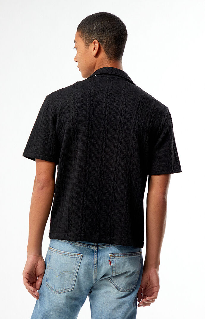 Pacsun Cable Jacquard Camp Shirt | Pacsun