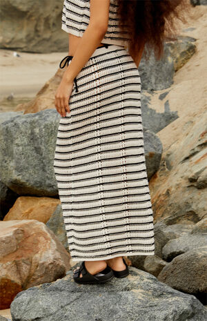 Coastal Crochet Midi Skirt image number 5