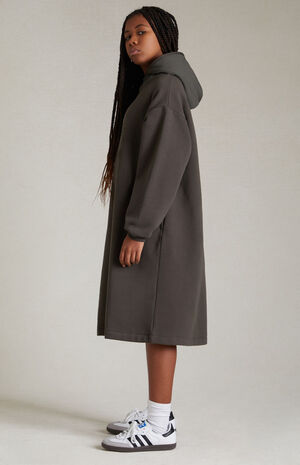 Essentials Ink Hooded Dress image number 2