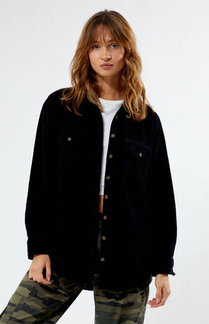 So Stoked Corduroy Shacket image number 1