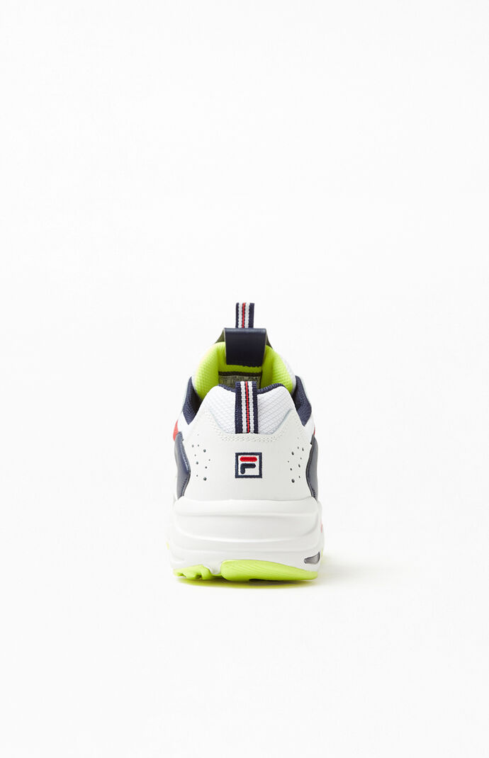 White & Navy Ray Tracer Shoes