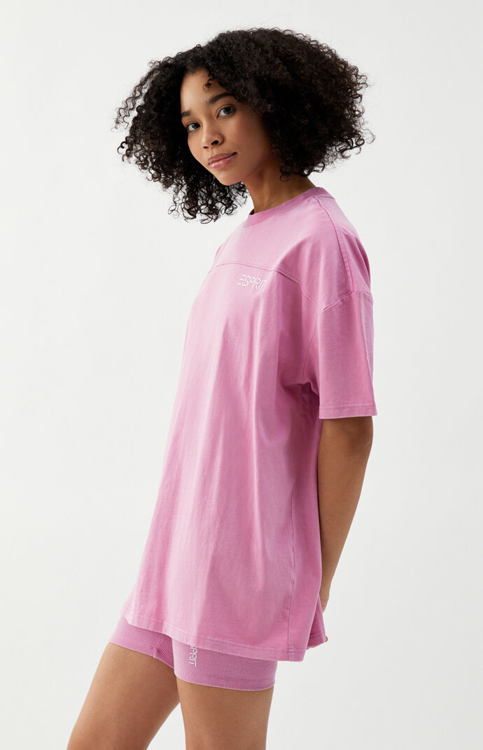 Eco Berry Seamed T-Shirt