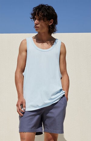 Eco Light Blue Sage Tank Top image number 1