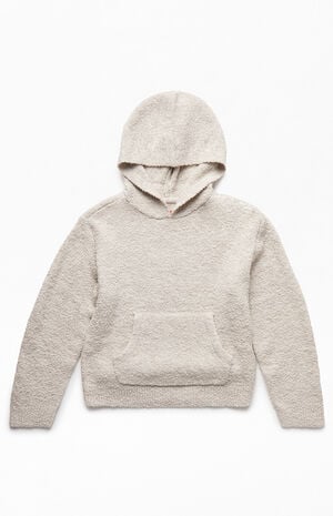 x PacSun Kids Boucle Knit Hoodie