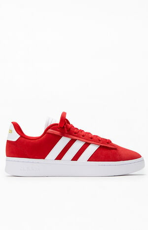 Women's Red Grand Court Alpha Sneakers
