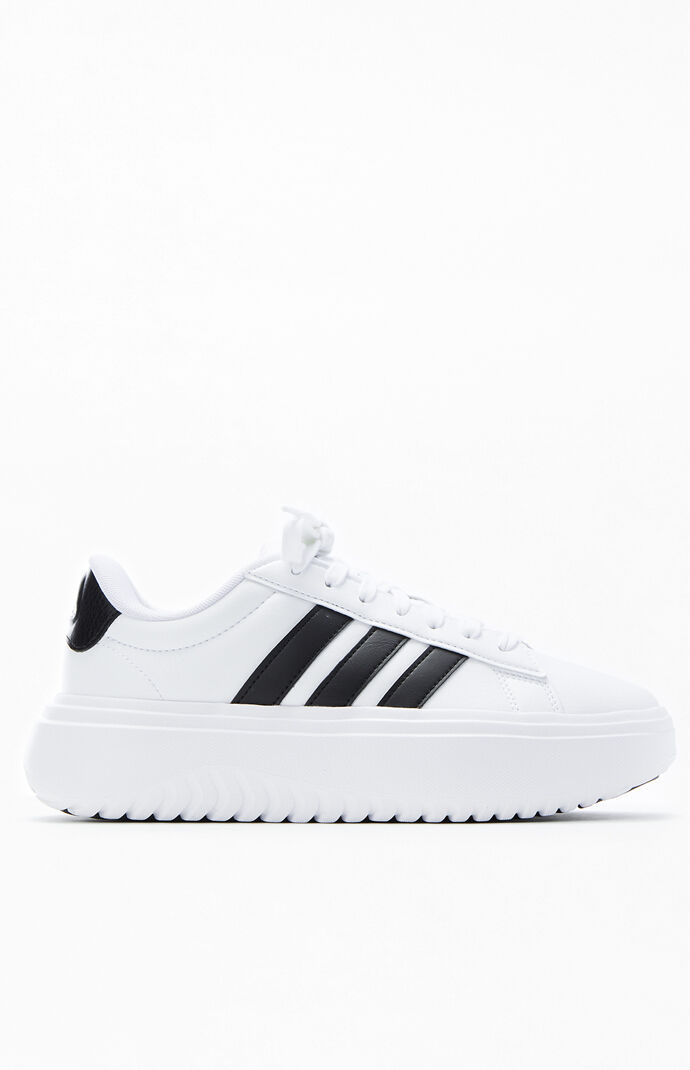 Adidas Grand Court Platform Women s Shoes Size 8 White