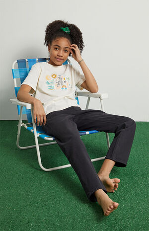 Eco Black Straight Leg Jeans image number 1