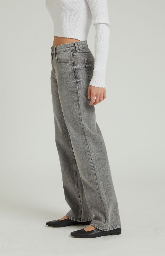 パンツ S droop denim pants THEREDTHREAD gray THEREDTHREAD / ザレッドスレッド】S droop denim pants