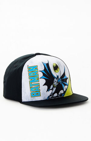Kids Batman Snapback Hat image number 1