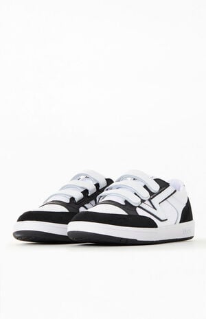 Black & White Lowland ComfyCush V Sneakers image number 2