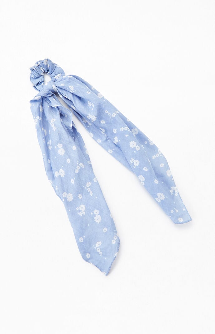 Ditsy Floral Flowy Scrunchie