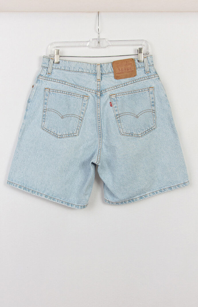 Upcycled Levi's 551 Relaxed Fit Denim Shorts