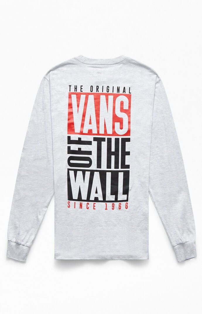 Vans New Stax Long Sleeve T Shirt Pacsun