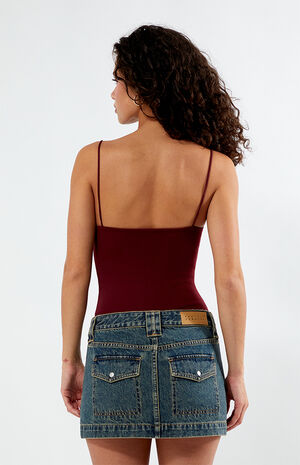 Maeve Skinny Strap Bodysuit image number 3