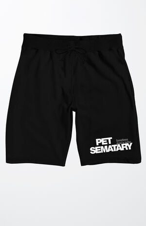 Pet Cemetery Logo Sweat Shorts image number 1
