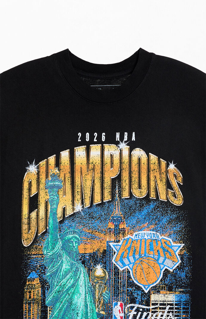 Mitchell & Ness City Champion NY Knicks T-Shirt | Pacsun