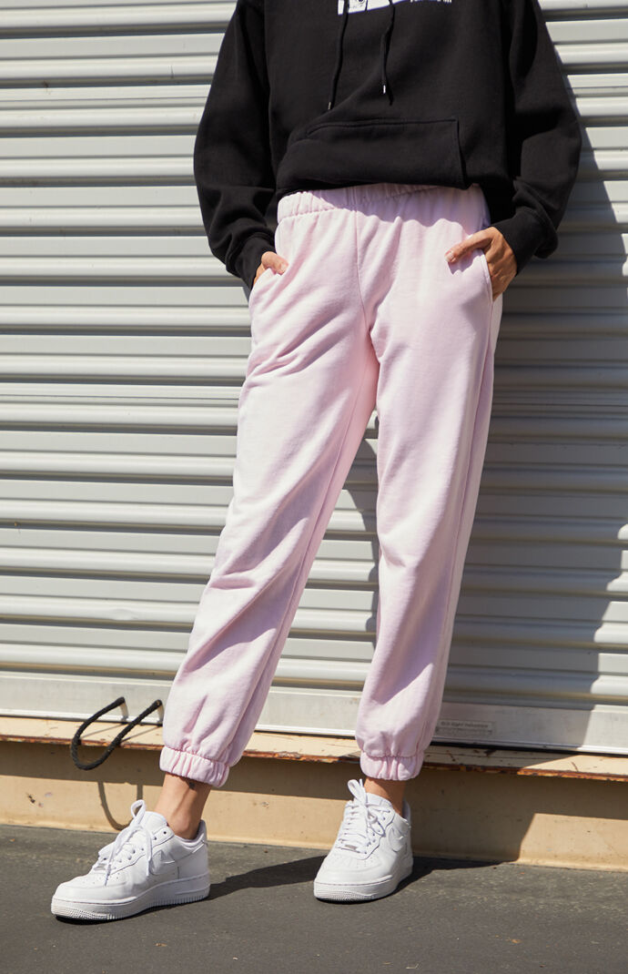 Pacsun brandy melville rosa sweatpants