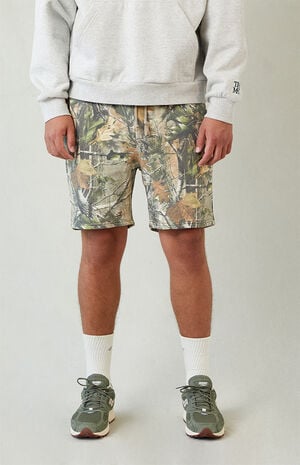 Camo Fleece Volley Sweat Shorts image number 2