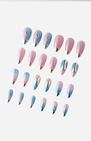 Titanium Jelly Press-On Nails image number 5