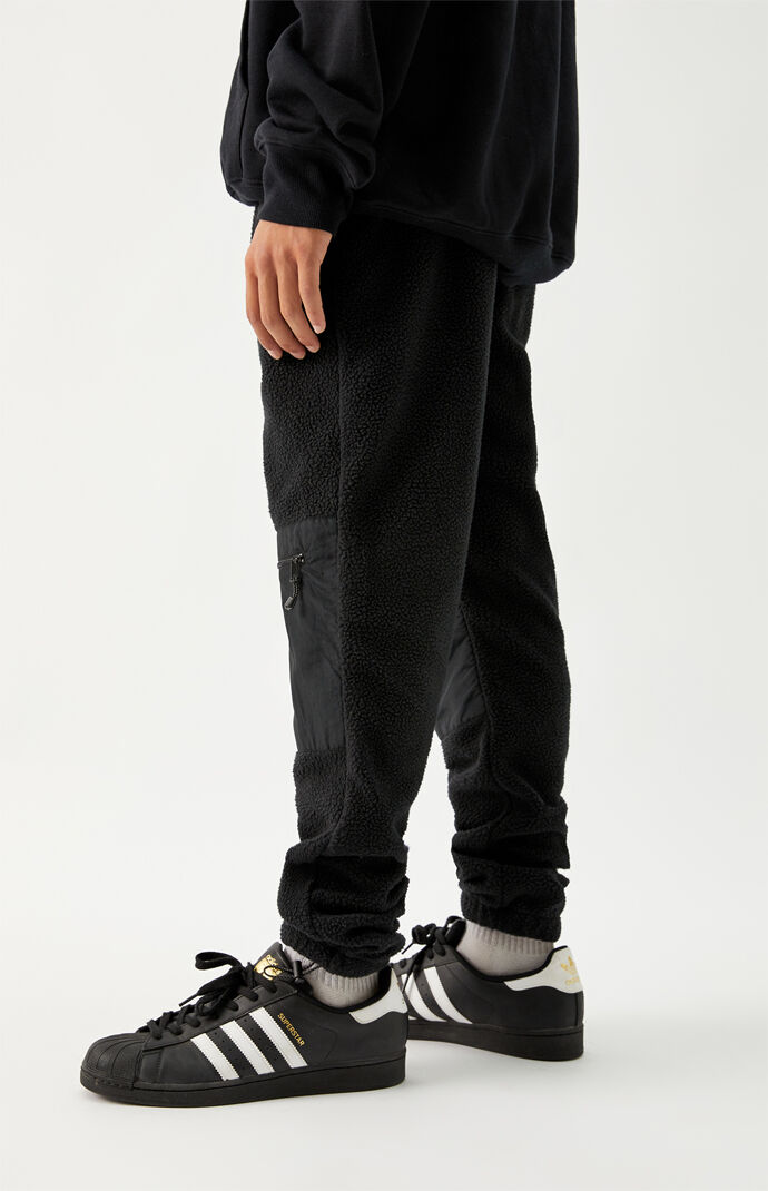 Black Polar Fleece Pants